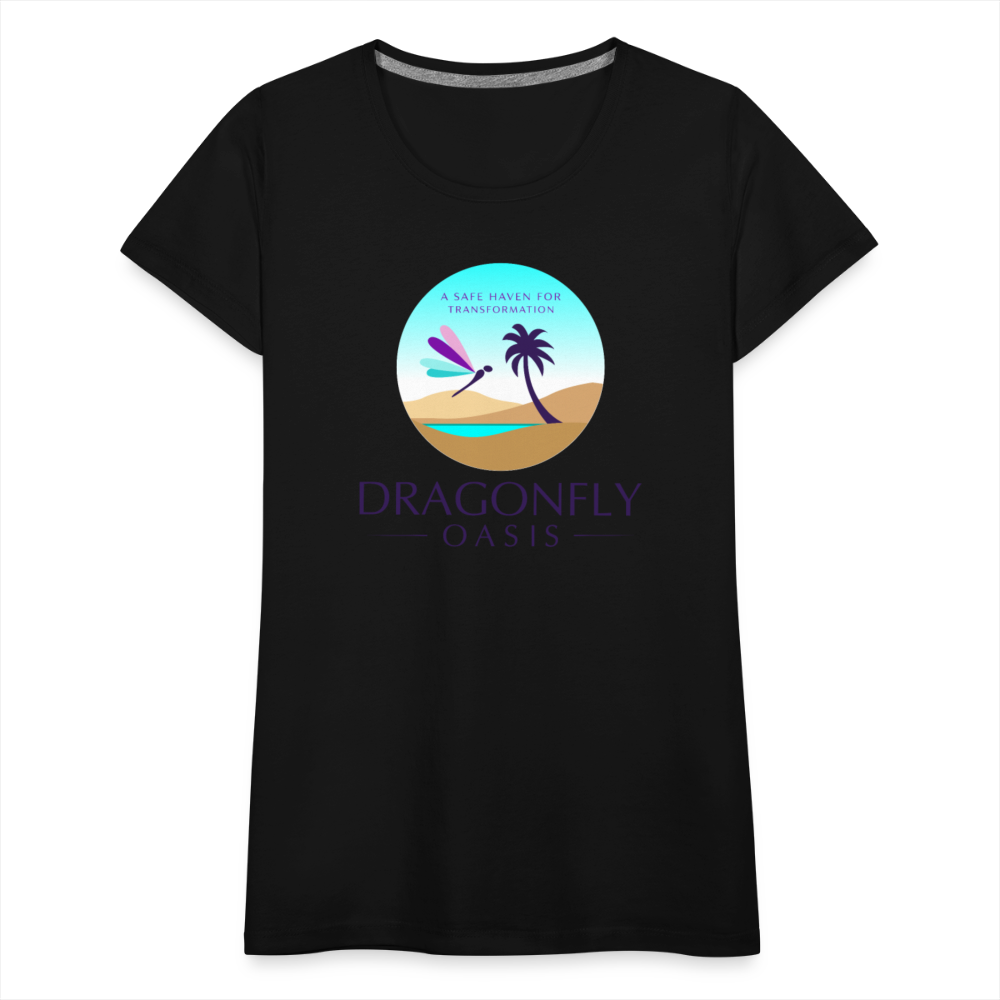 Women's Dragonfly Oasis V.1 Premium T-Shirt - black