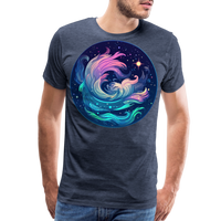 Thumbnail for Men's Magic Aquarius Premium T-Shirt - heather blue