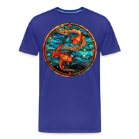 Thumbnail for Men's Mosaic Pisces Premium T-Shirt - royal blue