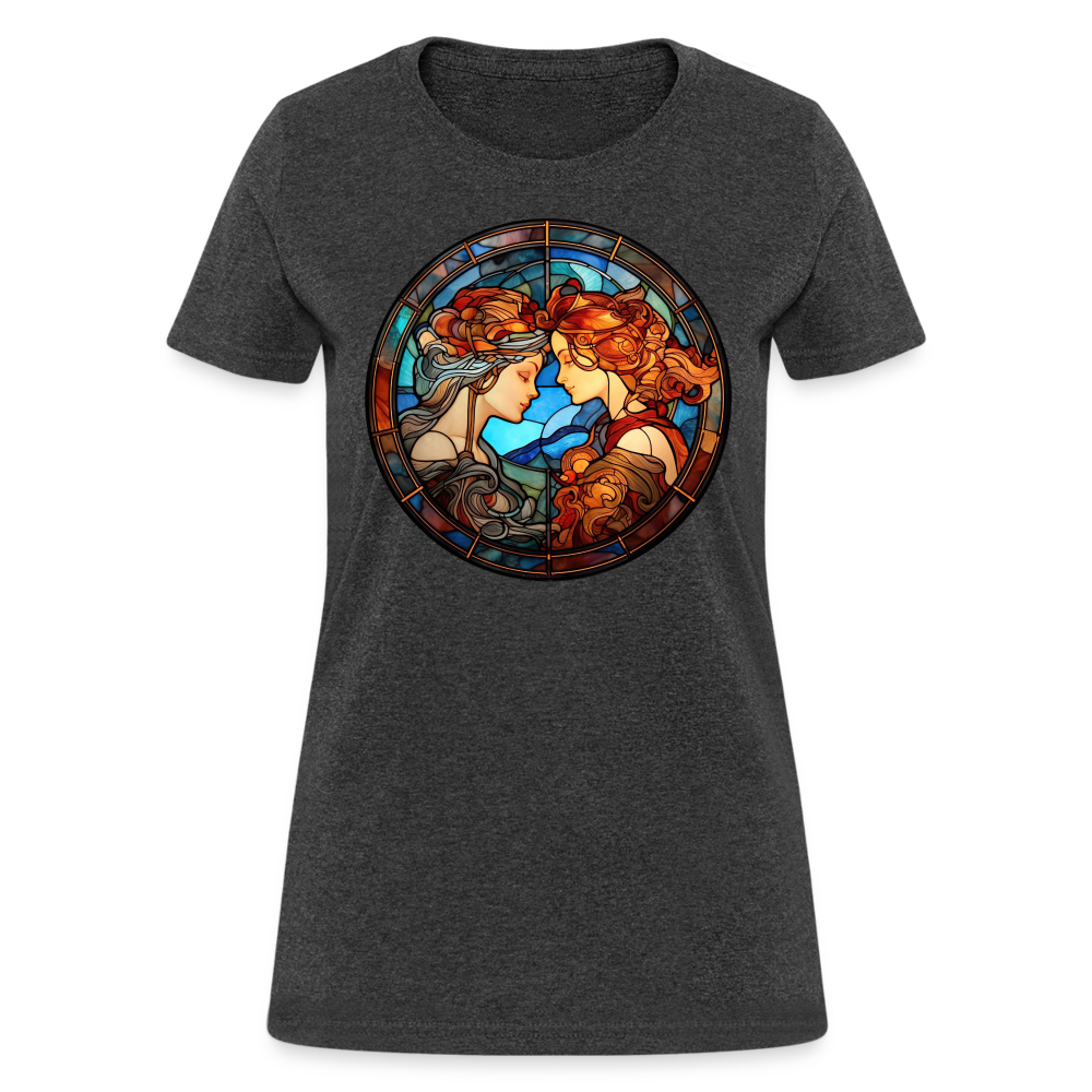 Women's Mosaic Gemini T-Shirt - heather black