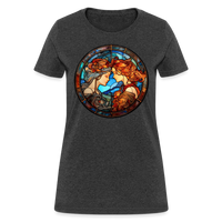 Thumbnail for Women's Mosaic Gemini T-Shirt - heather black