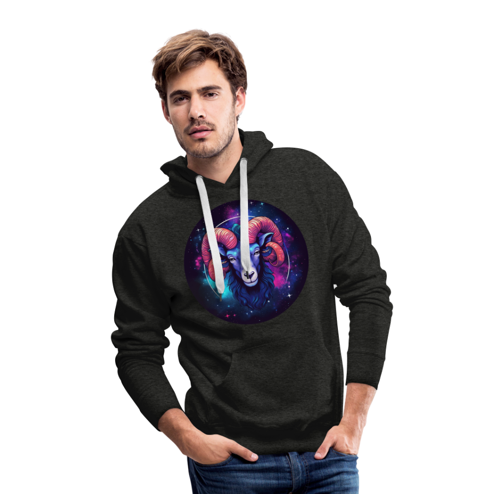 Men’s Magic Aries Premium Hoodie - charcoal grey