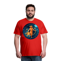 Thumbnail for Men's Mythical Sagittarius Premium T-Shirt - red