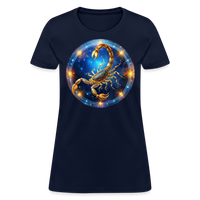 Thumbnail for Women's Mystic Scorpio T-Shirt - navy