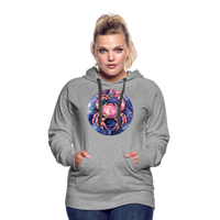 Thumbnail for Women’s Mythical Cancer Premium Hoodie - heather grey