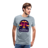 Thumbnail for Men's Glow Libra Premium T-Shirt - heather ice blue