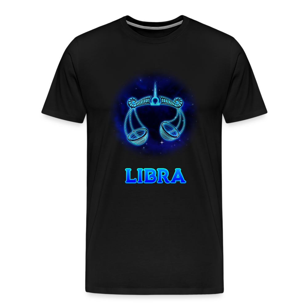 Men's Libra Premium T-Shirt - black