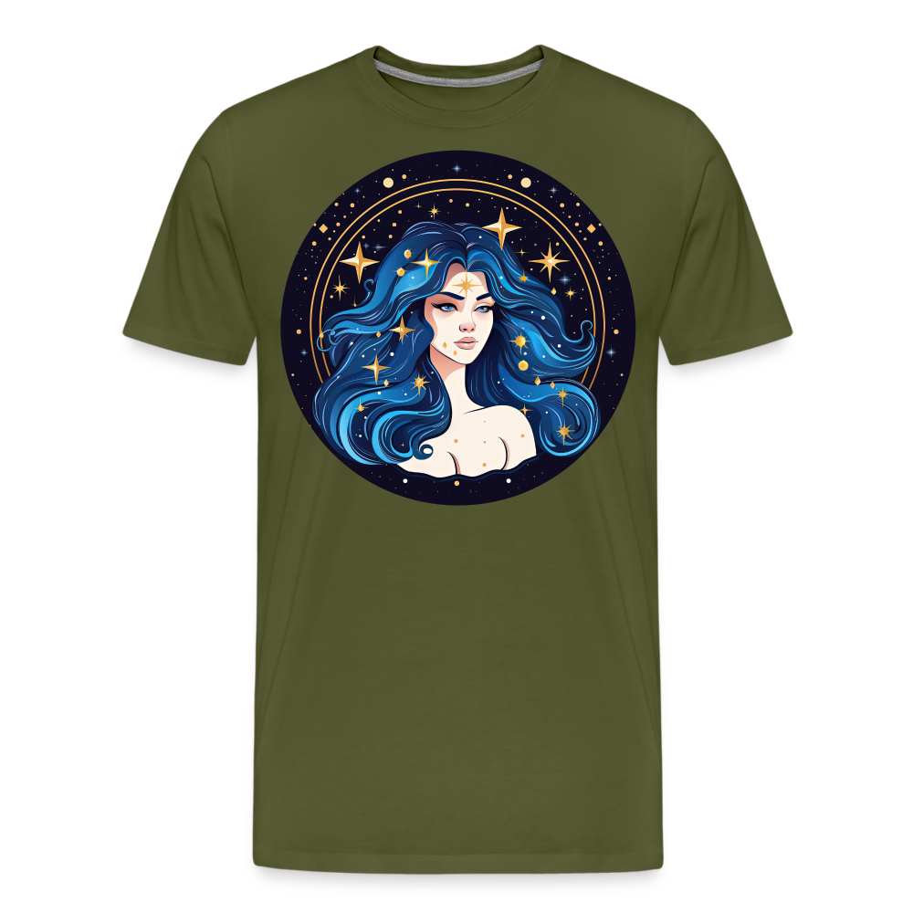 Men's Magic Virgo Premium T-Shirt - olive green