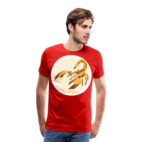 Thumbnail for Men's Mosaic Scorpio Premium T-Shirt - red