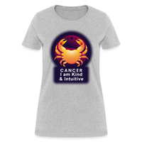 Thumbnail for Women's Glow Cancer T-Shirt - heather gray