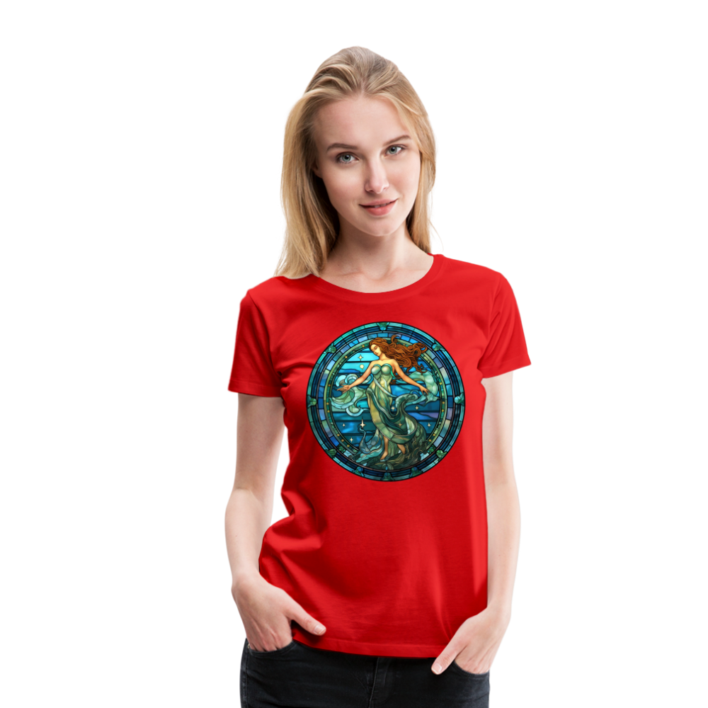 Women’s Mosaic Aquarius Premium T-Shirt - red