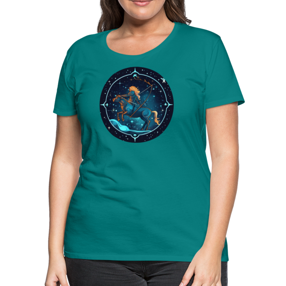 Women’s Magic Sagittarius Premium T-Shirt - teal