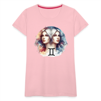 Thumbnail for Women’s Mythical Gemini Premium T-Shirt - pink