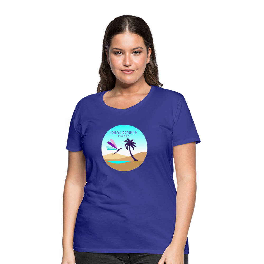 Women's Dragonfly Oasis V.2 Premium T-Shirt - royal blue