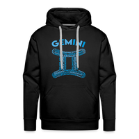 Thumbnail for Men's Power Words Gemini Premium Hoodie - black