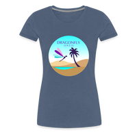 Thumbnail for Women's Dragonfly Oasis V.2 Premium T-Shirt - heather blue