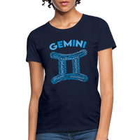 Thumbnail for Women's Power Words Gemini T-Shirt - navy