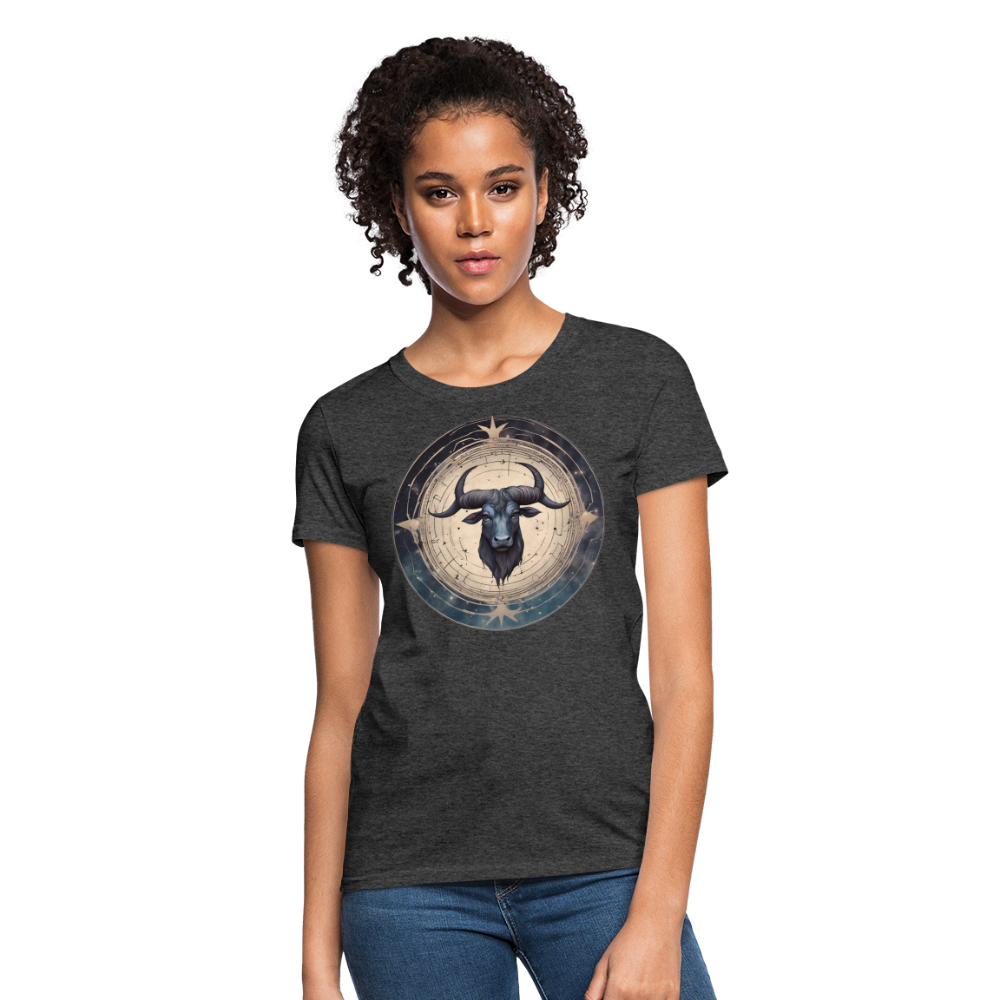 Women's Mythical Taurus T-Shirt - heather black