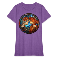 Thumbnail for Women's Mosaic Gemini T-Shirt - purple heather