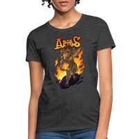 Thumbnail for Women's Aries Narihndrab T-Shirt - heather black