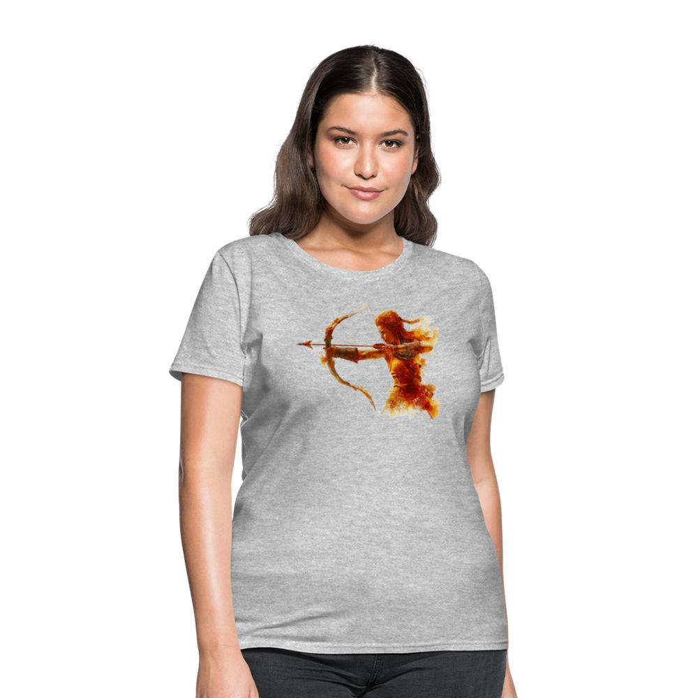 Women's Mythical Sagittarius T-Shirt - heather gray