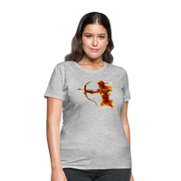 Thumbnail for Women's Mythical Sagittarius T-Shirt - heather gray