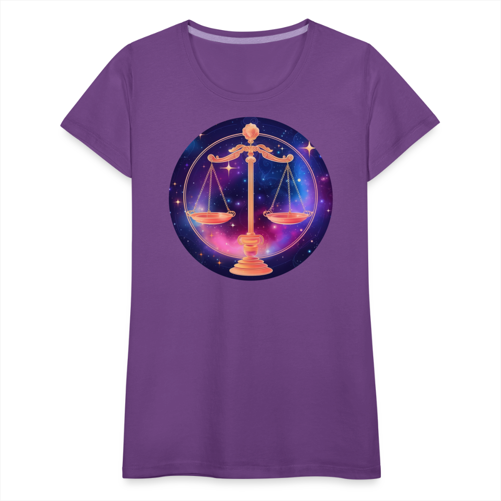 Women’s Magic Libra Premium T-Shirt - purple