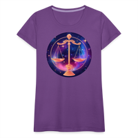 Thumbnail for Women’s Magic Libra Premium T-Shirt - purple