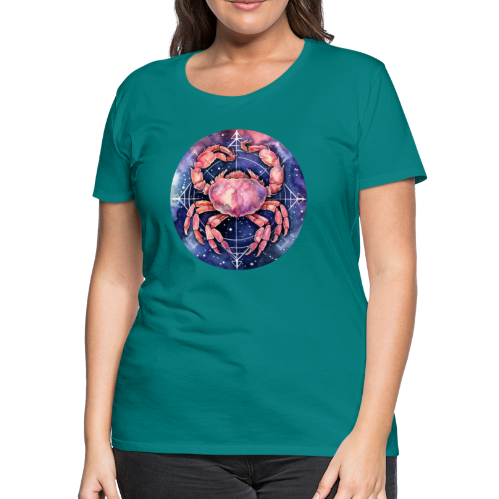 Women’s Mythical Cancer Premium T-Shirt - teal