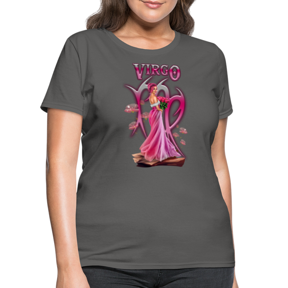 Astral Virgo Women's T-Shirt - charcoal