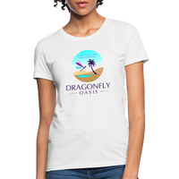 Thumbnail for Women's Dragonfly Oasis V.1 Capricorn T-Shirt - white