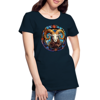 Thumbnail for Women’s Mosaic Aries Premium T-Shirt - deep navy