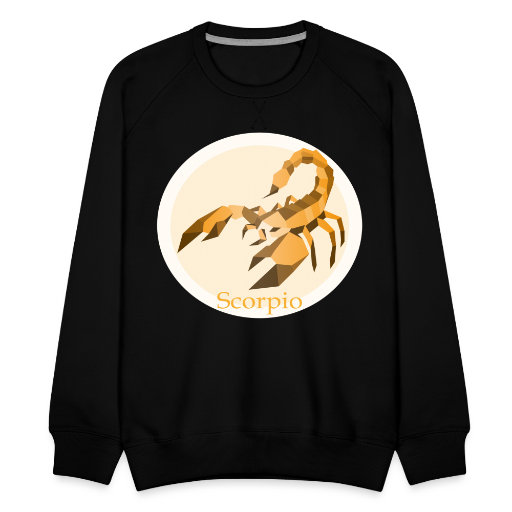 Men’s Mosaic Scorpio Premium Sweatshirt - black