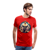 Thumbnail for Men's Mythical Libra Premium T-Shirt - red