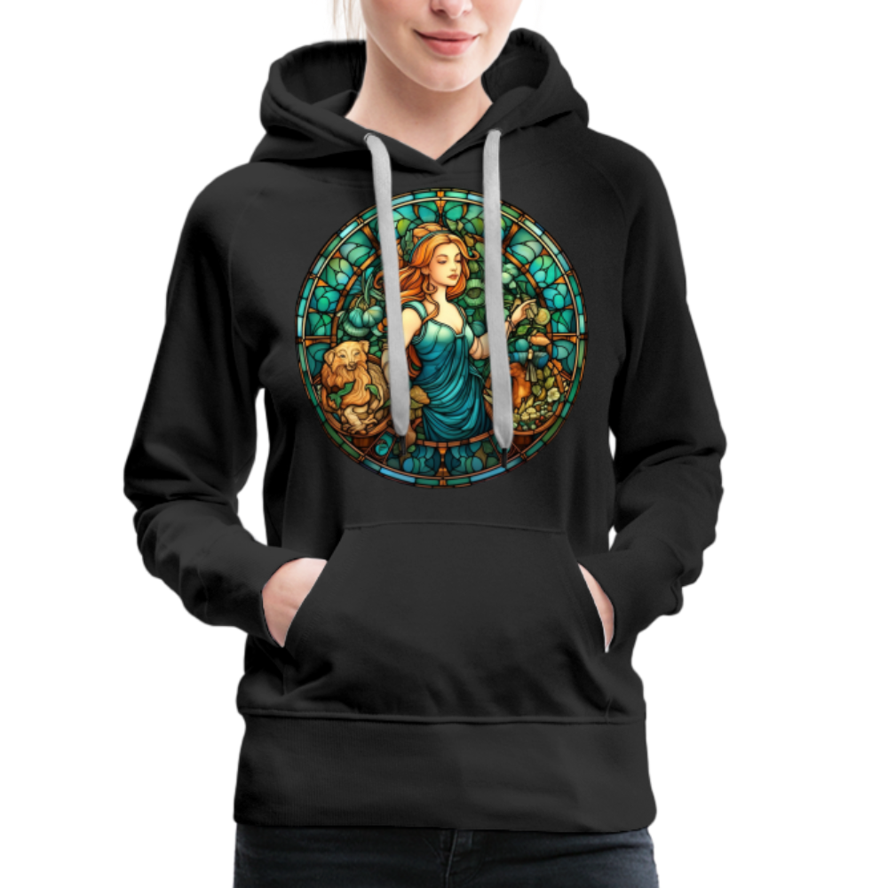 Women’s Mosaic Virgo Premium Hoodie - black