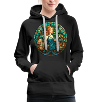 Thumbnail for Women’s Mosaic Virgo Premium Hoodie - black