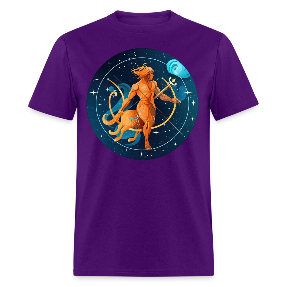 Men's Mythical Sagittarius Classic T-Shirt - purple