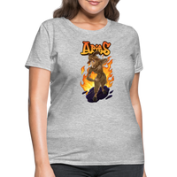 Thumbnail for Women's Aries Narihndrab T-Shirt - heather gray