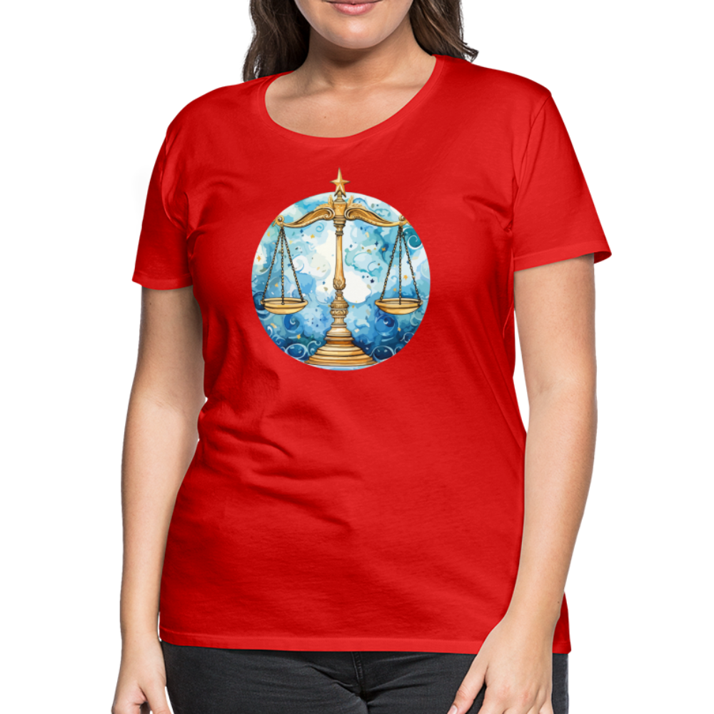 Women’sMythical Libra Premium T-Shirt - red