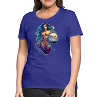 Thumbnail for Women’s Mythical Aquarius Premium T-Shirt - royal blue