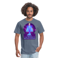 Thumbnail for Men's Neon Virgo Classic T-Shirt - denim