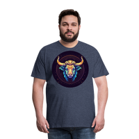 Thumbnail for Men's Magic Taurus Premium T-Shirt - heather blue