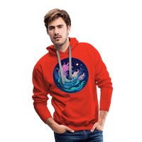 Thumbnail for Men’s Magic Aquarius Premium Hoodie - red