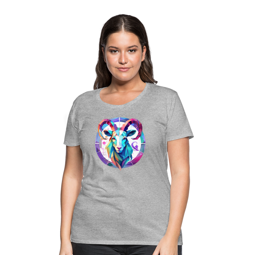 Women’s Mythical Aries Premium T-Shirt - heather gray