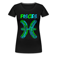 Thumbnail for Women's Power Words Pisces Premium T-Shirt - black