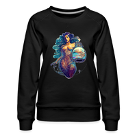 Thumbnail for Women’s Mythical Aquarius Premium Sweatshirt - black