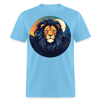 Thumbnail for Men's Mystic Leo Classic T-Shirt - aquatic blue