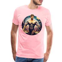 Thumbnail for Men's Mythical Libra Premium T-Shirt - pink