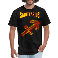 Thumbnail for Men's Power Words Sagittarius Classic T-Shirt - black