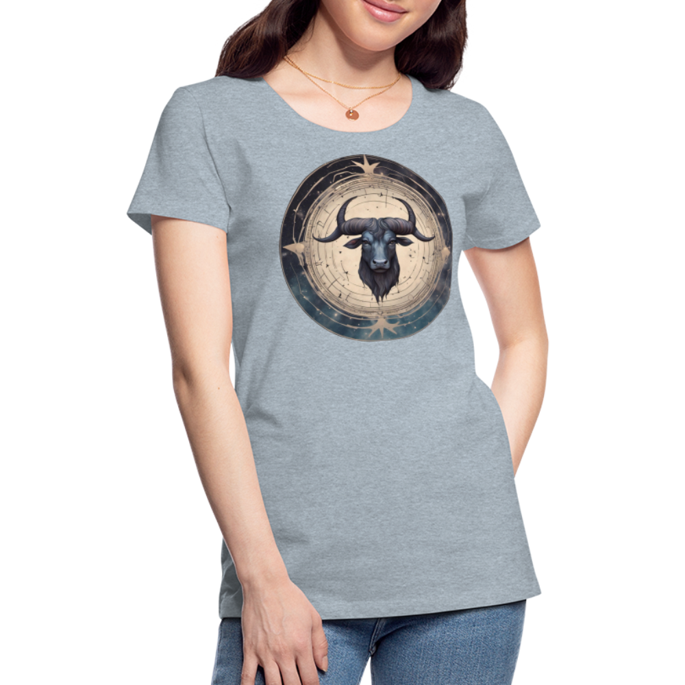 Women’s Mythical Taurus Premium T-Shirt - heather ice blue